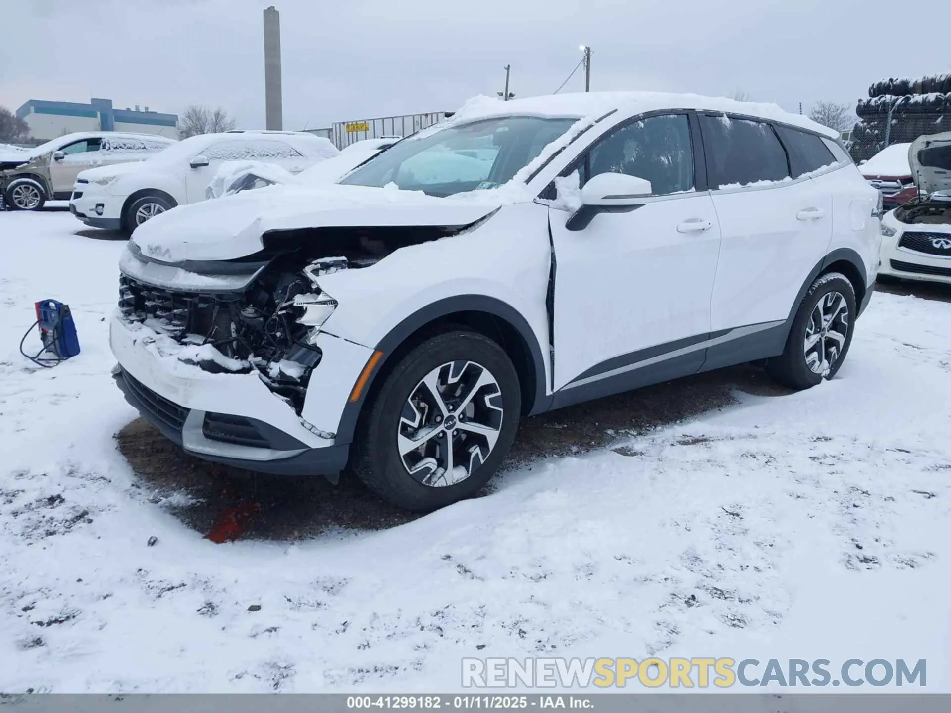2 Photograph of a damaged car 5XYK33AF6PG114769 KIA SPORTAGE 2023