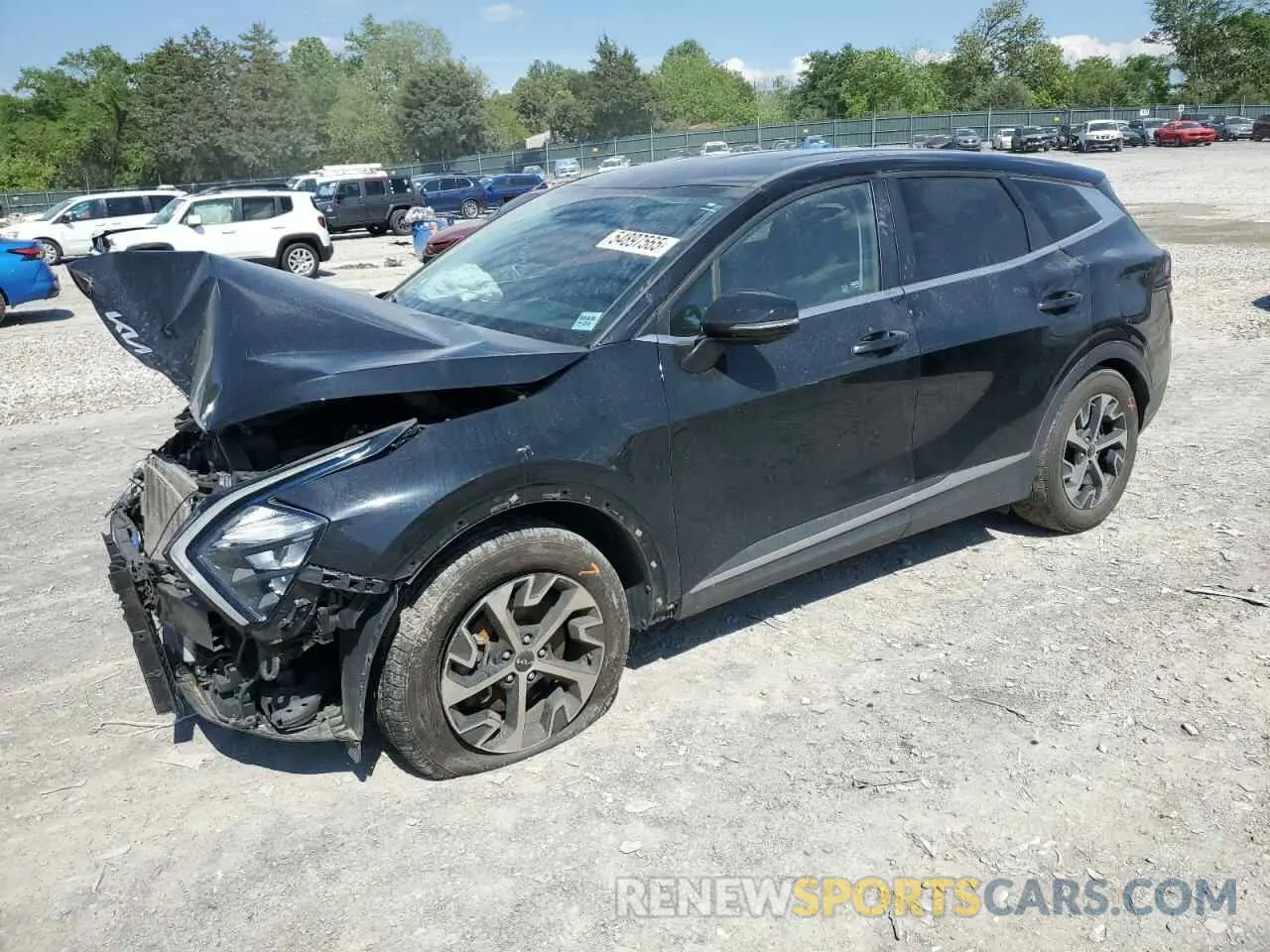 1 Photograph of a damaged car 5XYK33AF7PG037720 KIA SPORTAGE 2023