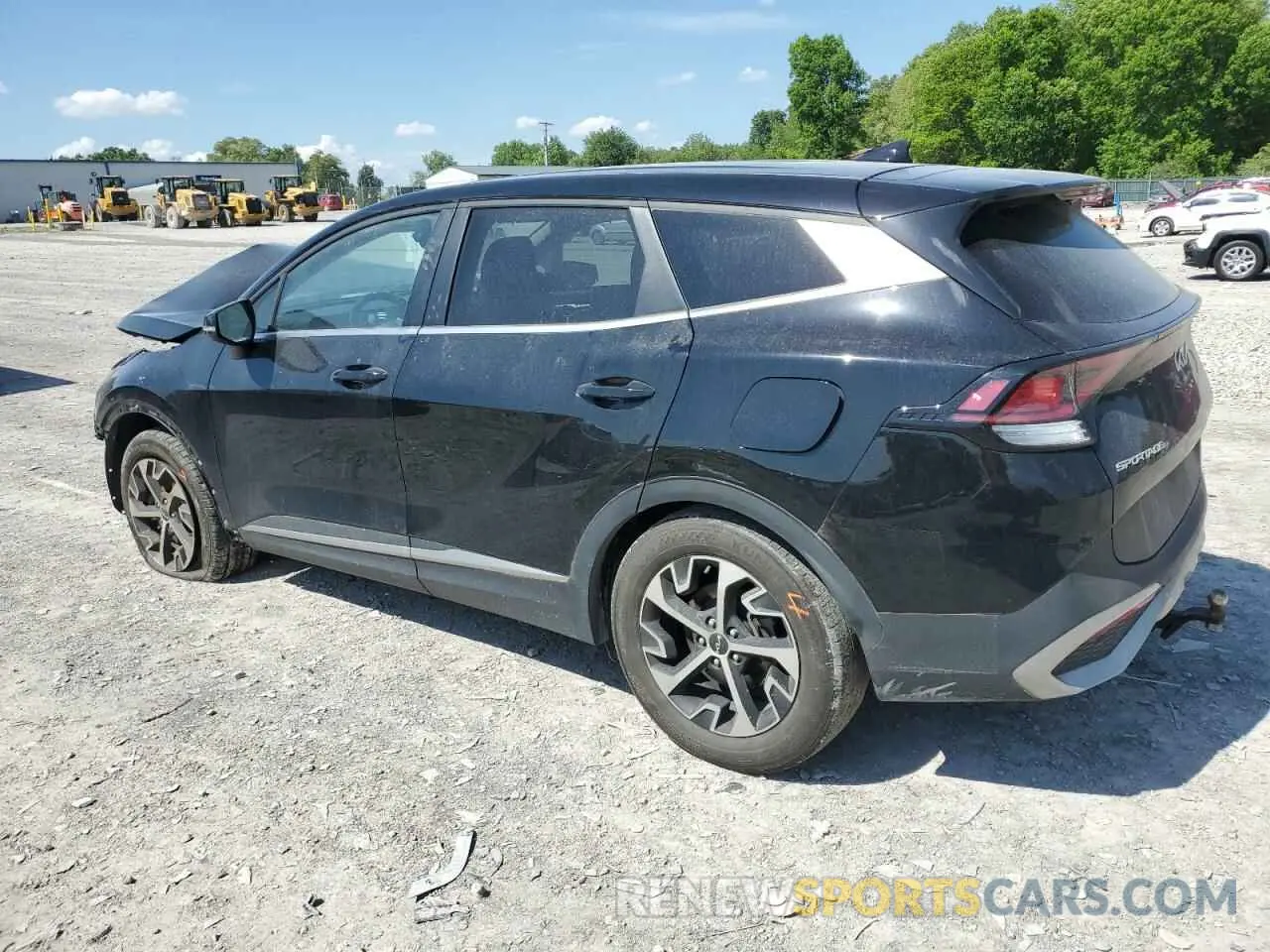 2 Photograph of a damaged car 5XYK33AF7PG037720 KIA SPORTAGE 2023