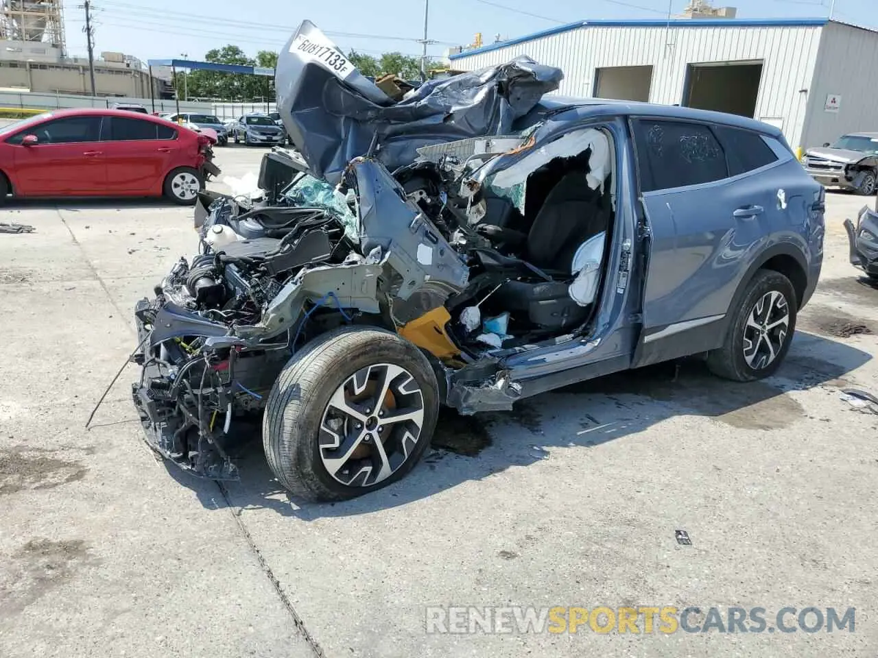 1 Photograph of a damaged car 5XYK33AF7PG043291 KIA SPORTAGE 2023