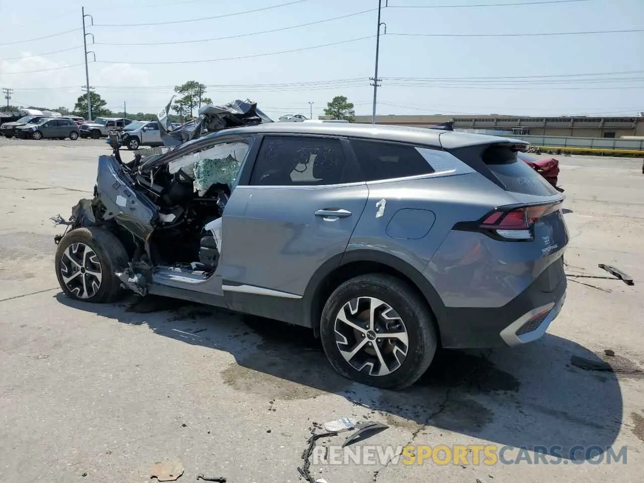 2 Photograph of a damaged car 5XYK33AF7PG043291 KIA SPORTAGE 2023