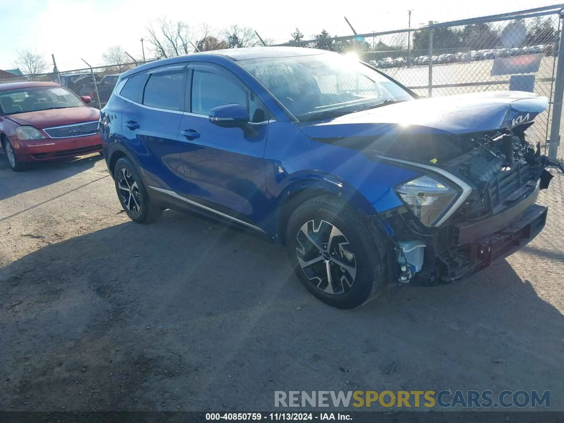 1 Photograph of a damaged car 5XYK33AF7PG043842 KIA SPORTAGE 2023