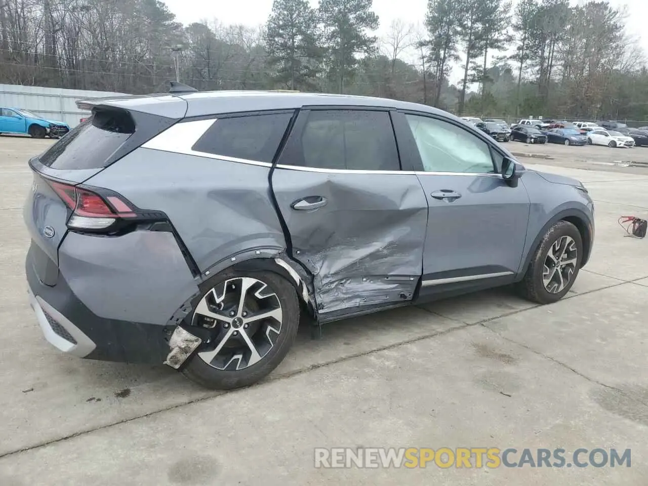 3 Photograph of a damaged car 5XYK33AF7PG047244 KIA SPORTAGE 2023