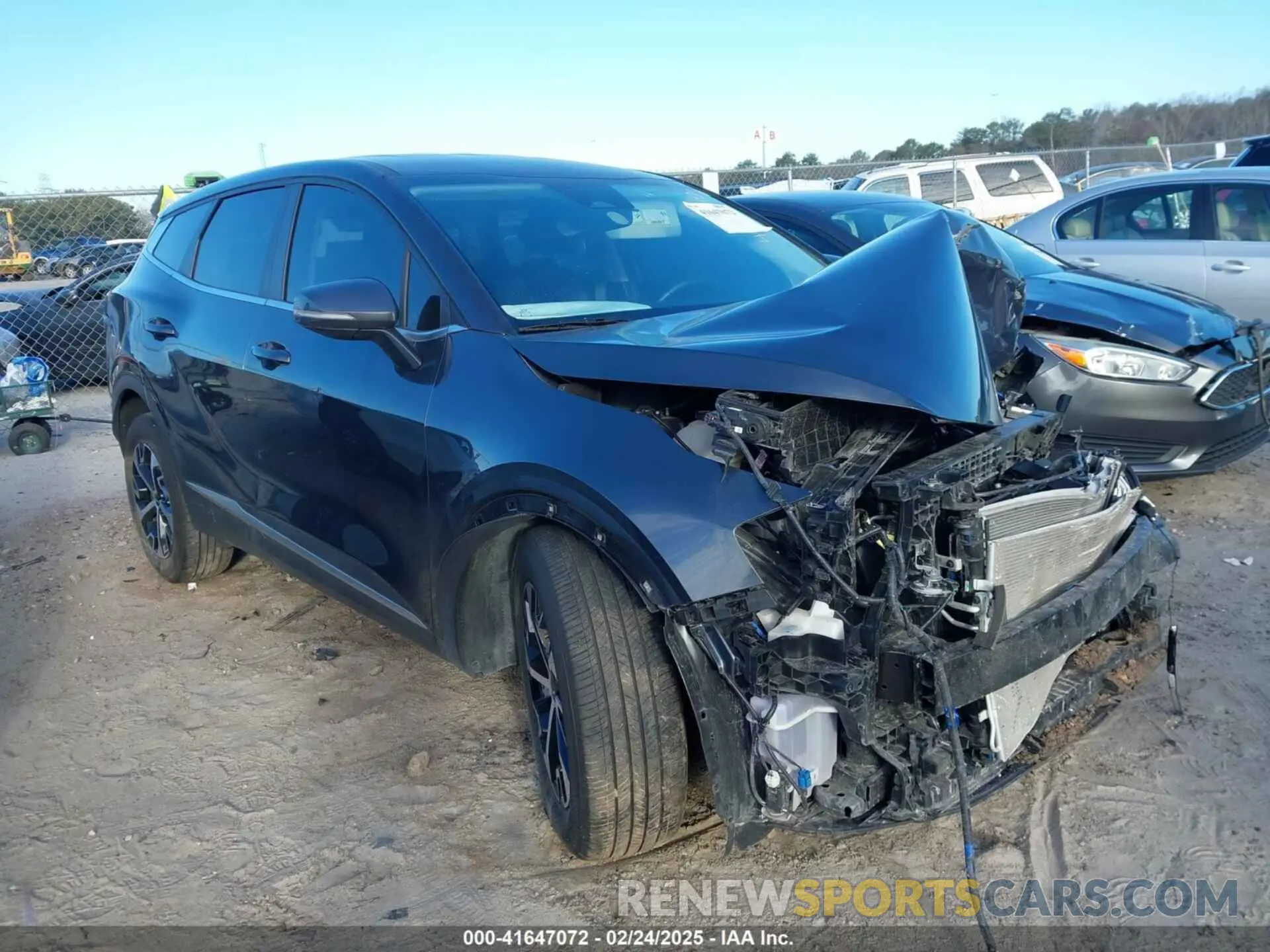 1 Photograph of a damaged car 5XYK33AF7PG117258 KIA SPORTAGE 2023