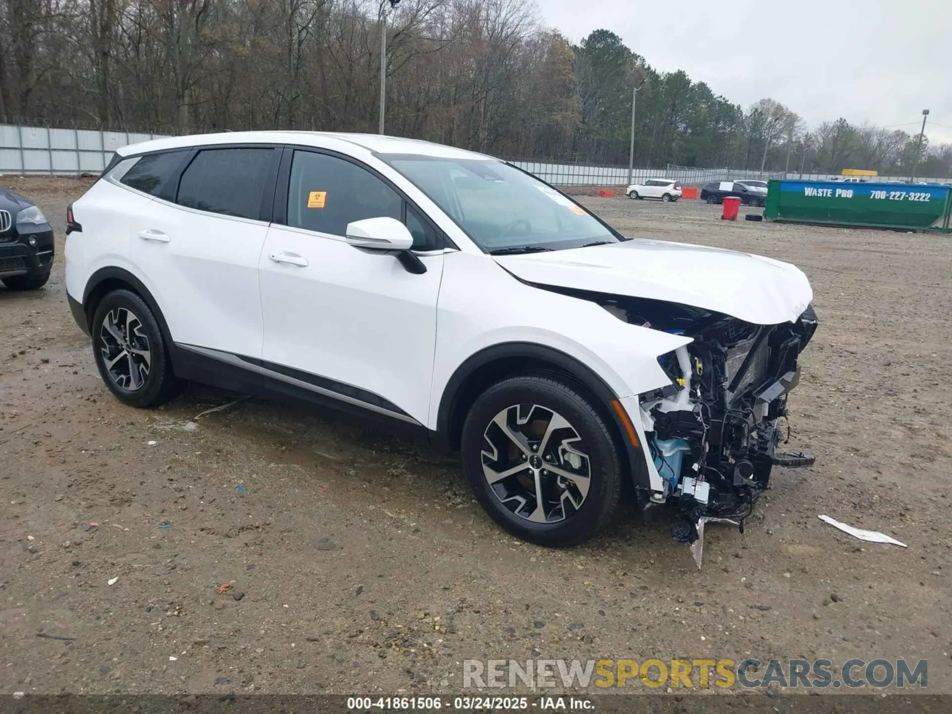 1 Photograph of a damaged car 5XYK33AF8PG058690 KIA SPORTAGE 2023