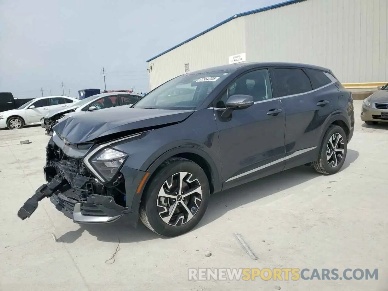 1 Photograph of a damaged car 5XYK33AF8PG100436 KIA SPORTAGE 2023