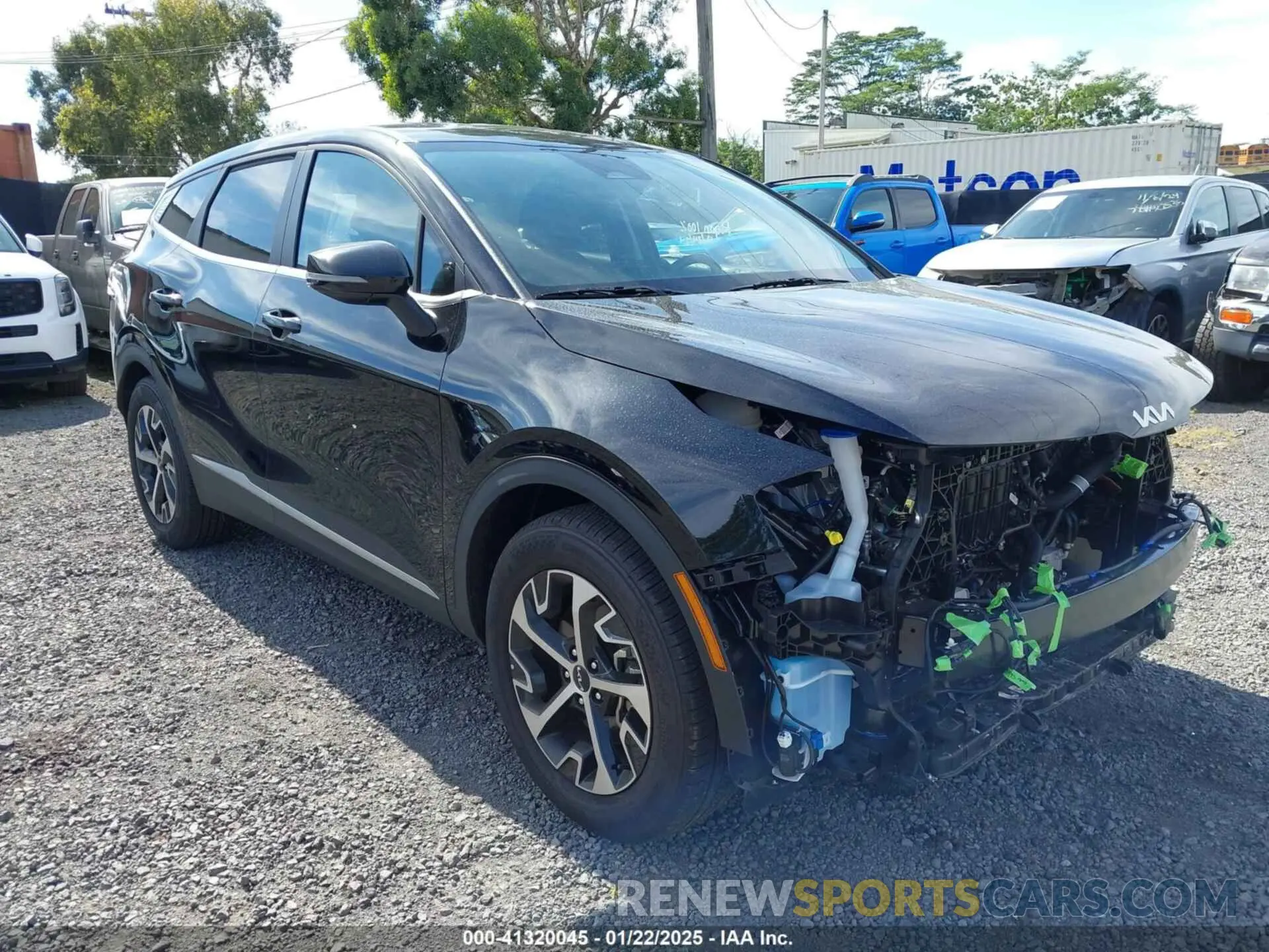 1 Photograph of a damaged car 5XYK33AF8PG122744 KIA SPORTAGE 2023