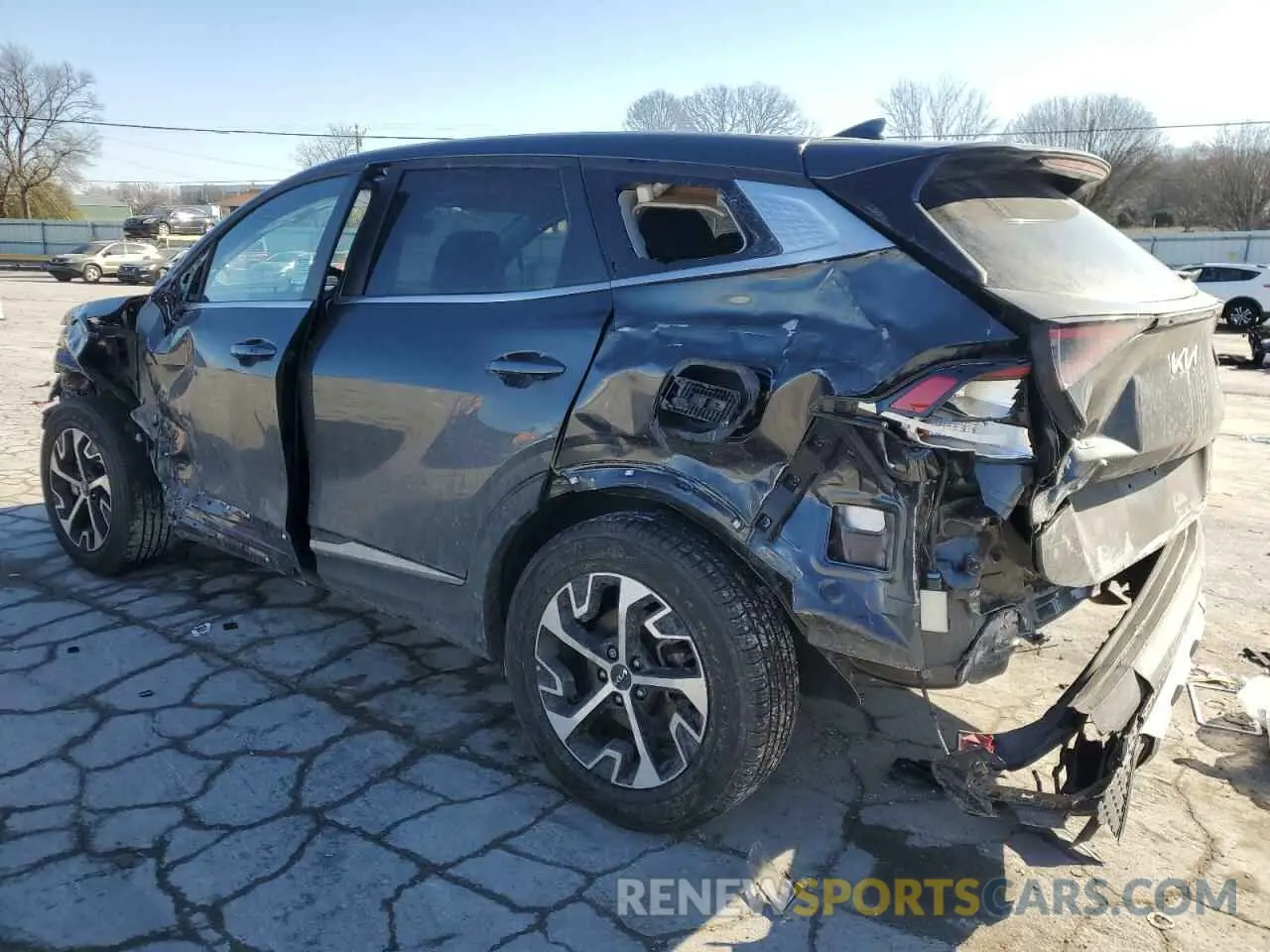 2 Photograph of a damaged car 5XYK33AF9PG061338 KIA SPORTAGE 2023