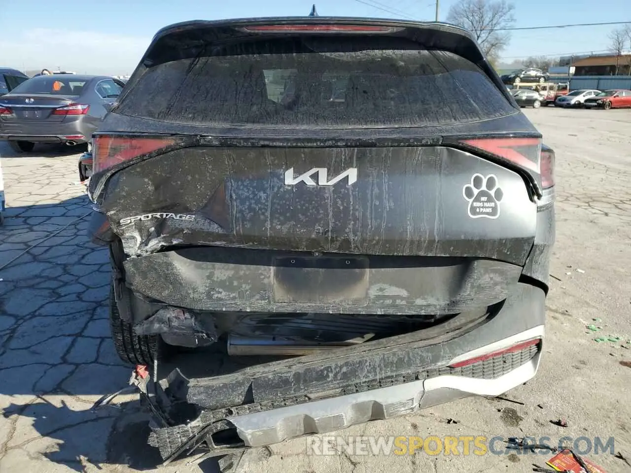 6 Photograph of a damaged car 5XYK33AF9PG061338 KIA SPORTAGE 2023