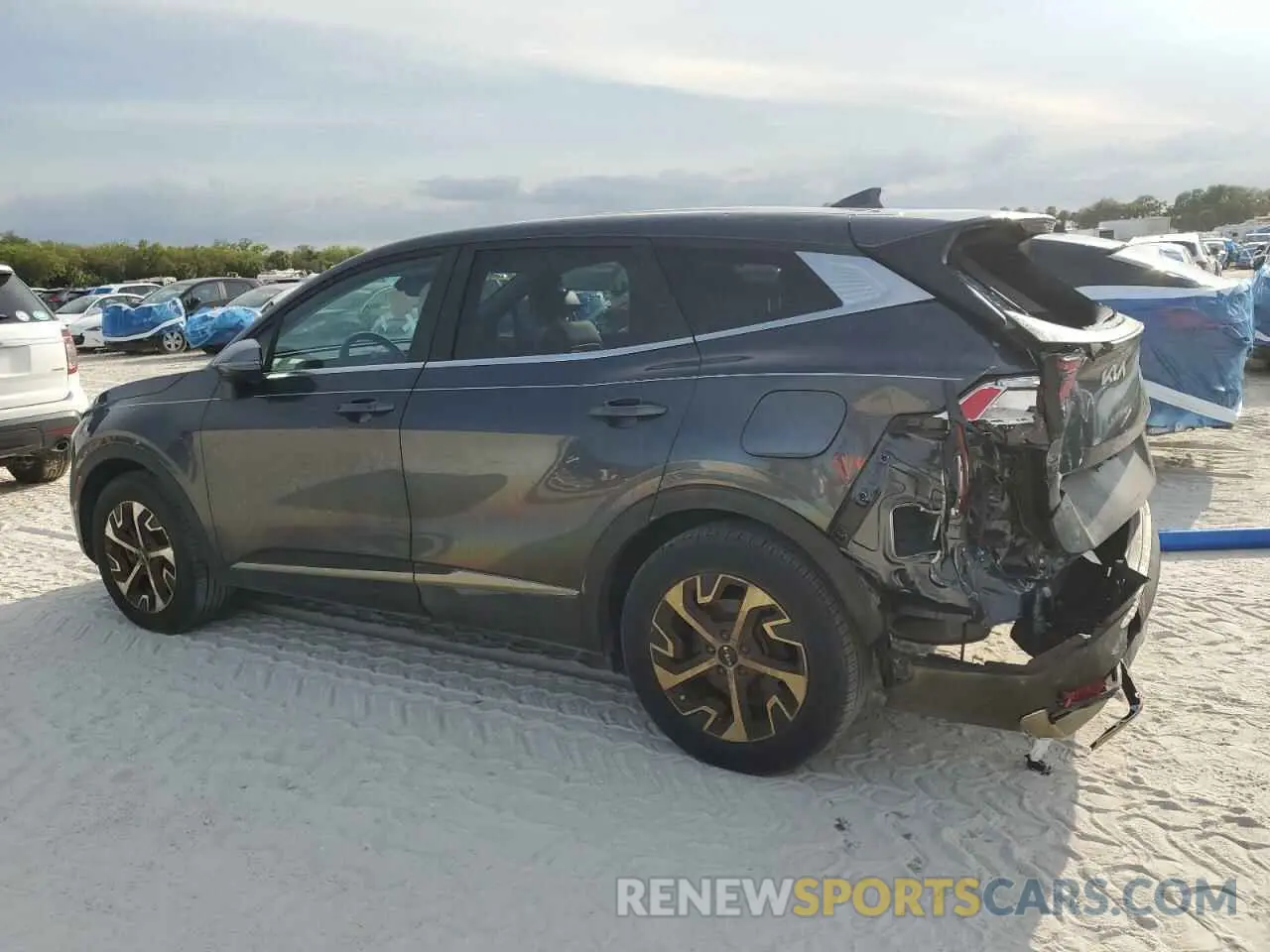 2 Photograph of a damaged car 5XYK33AF9PG067172 KIA SPORTAGE 2023
