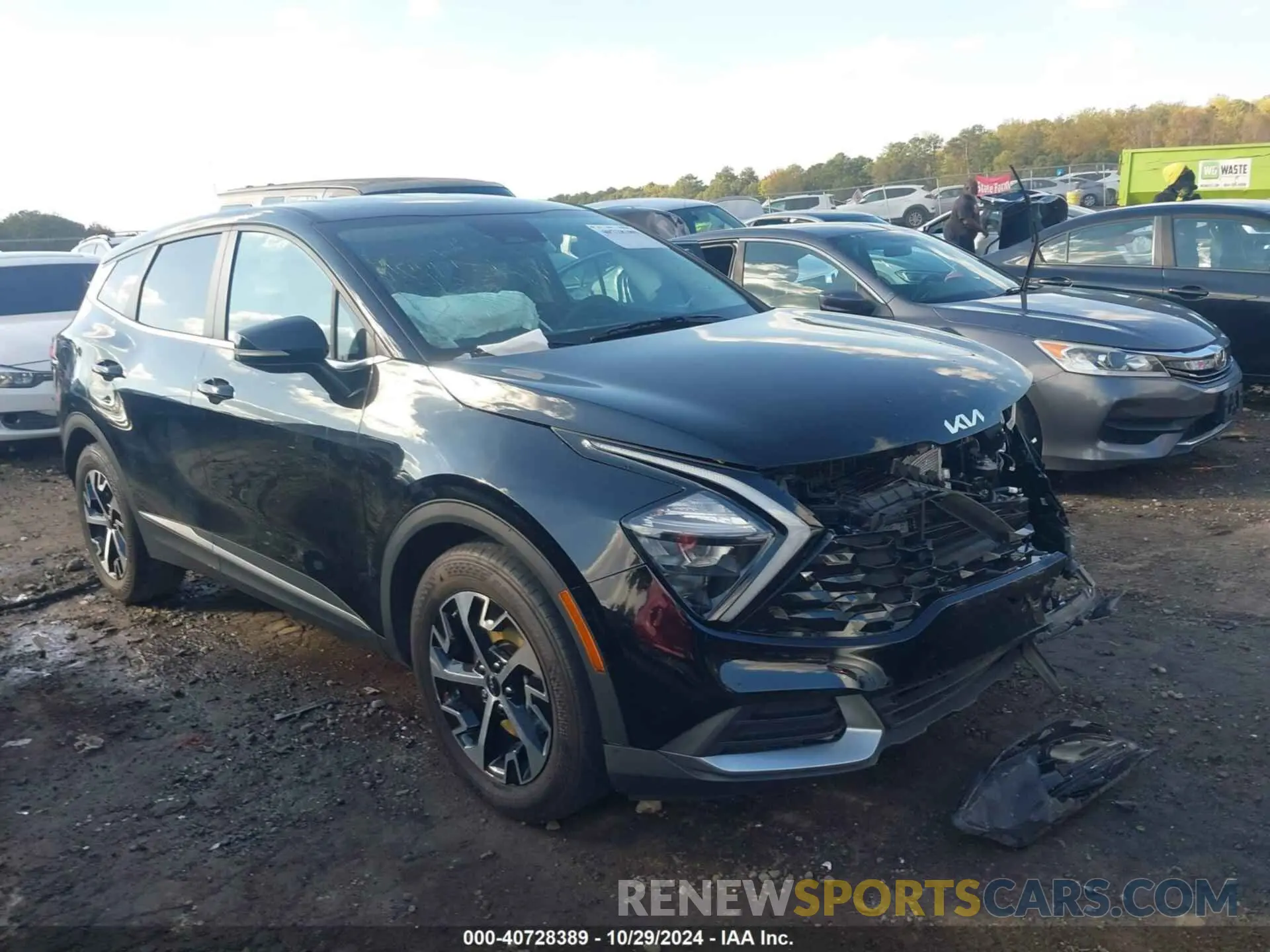 1 Photograph of a damaged car 5XYK33AF9PG076650 KIA SPORTAGE 2023
