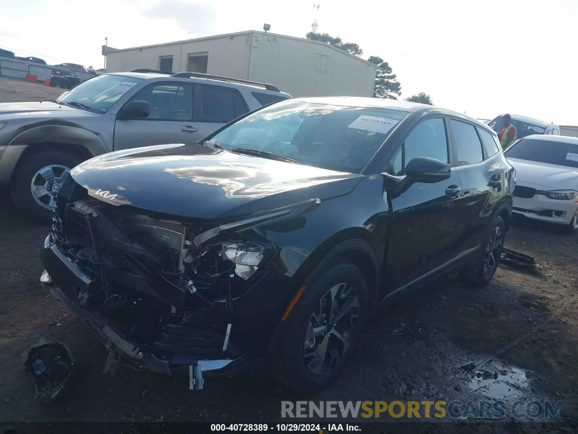 2 Photograph of a damaged car 5XYK33AF9PG076650 KIA SPORTAGE 2023