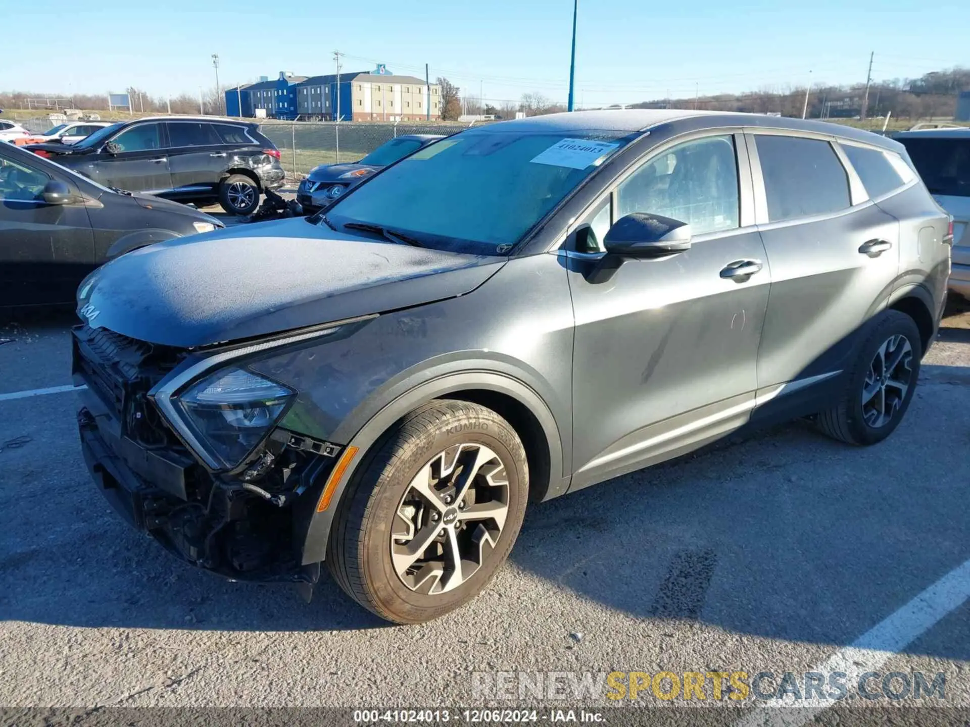 2 Photograph of a damaged car 5XYK33AF9PG083713 KIA SPORTAGE 2023