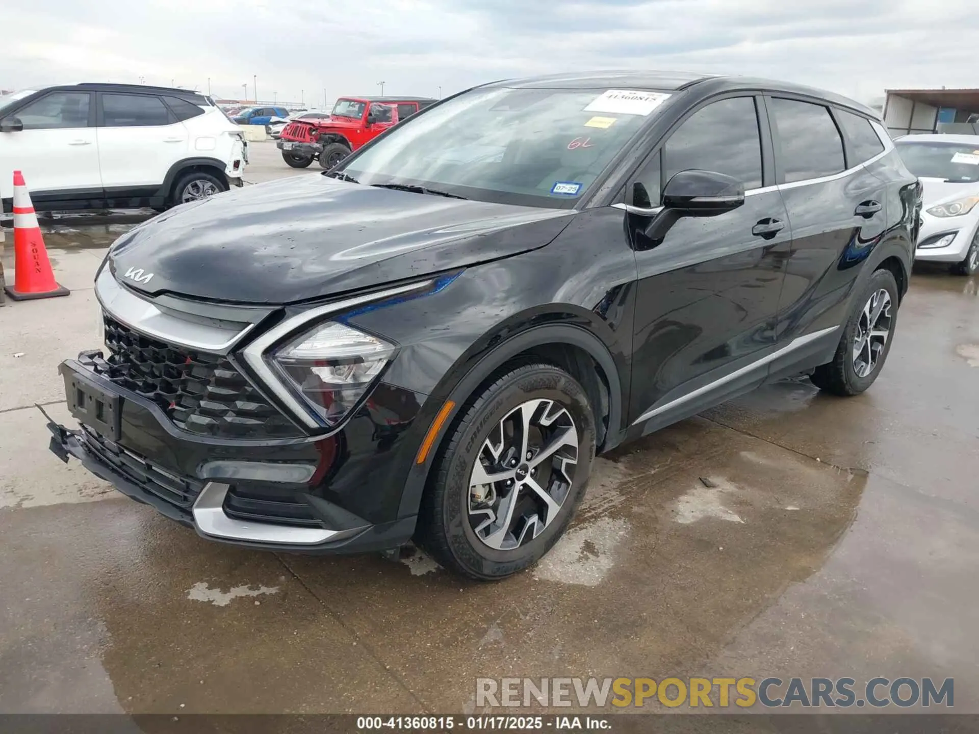 2 Photograph of a damaged car 5XYK33AF9PG113180 KIA SPORTAGE 2023