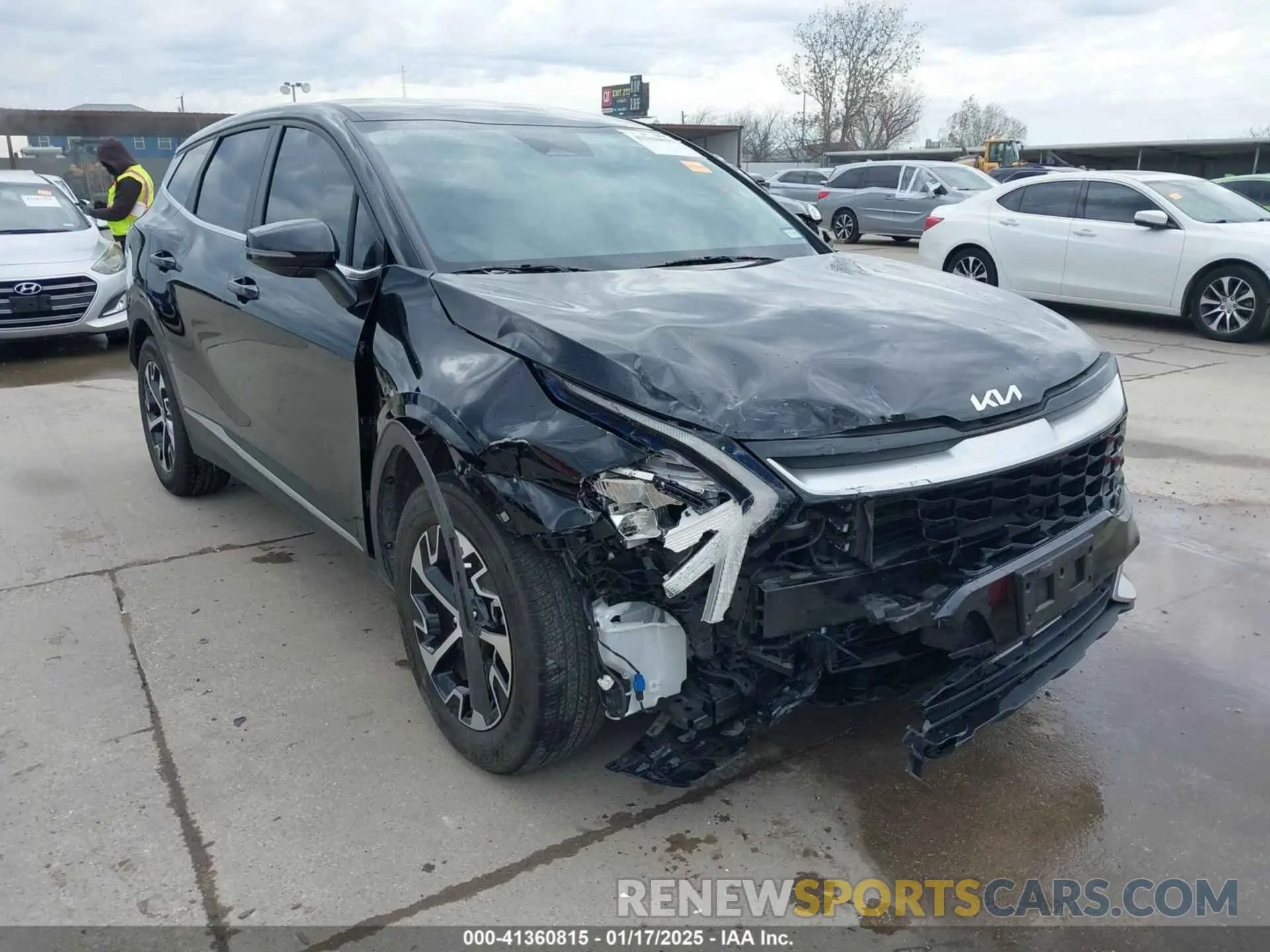 6 Photograph of a damaged car 5XYK33AF9PG113180 KIA SPORTAGE 2023