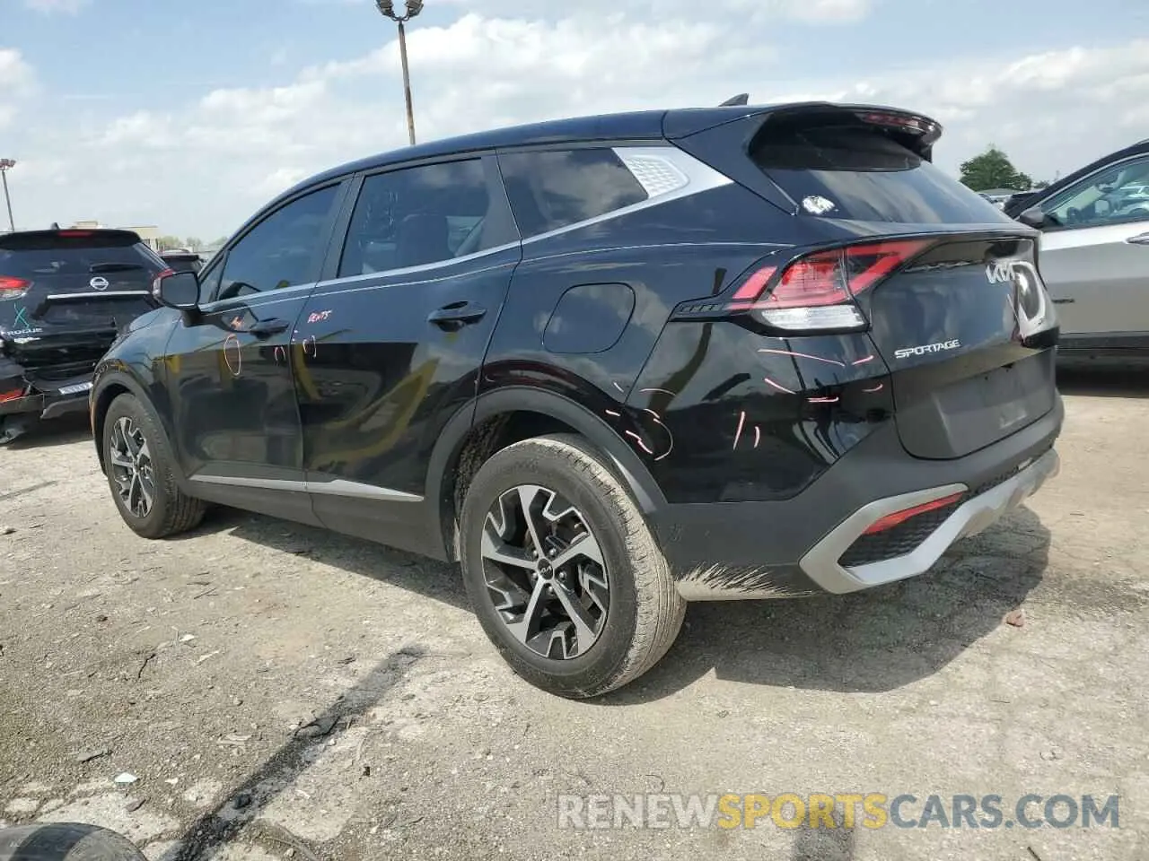 2 Photograph of a damaged car 5XYK33AFXPG026405 KIA SPORTAGE 2023