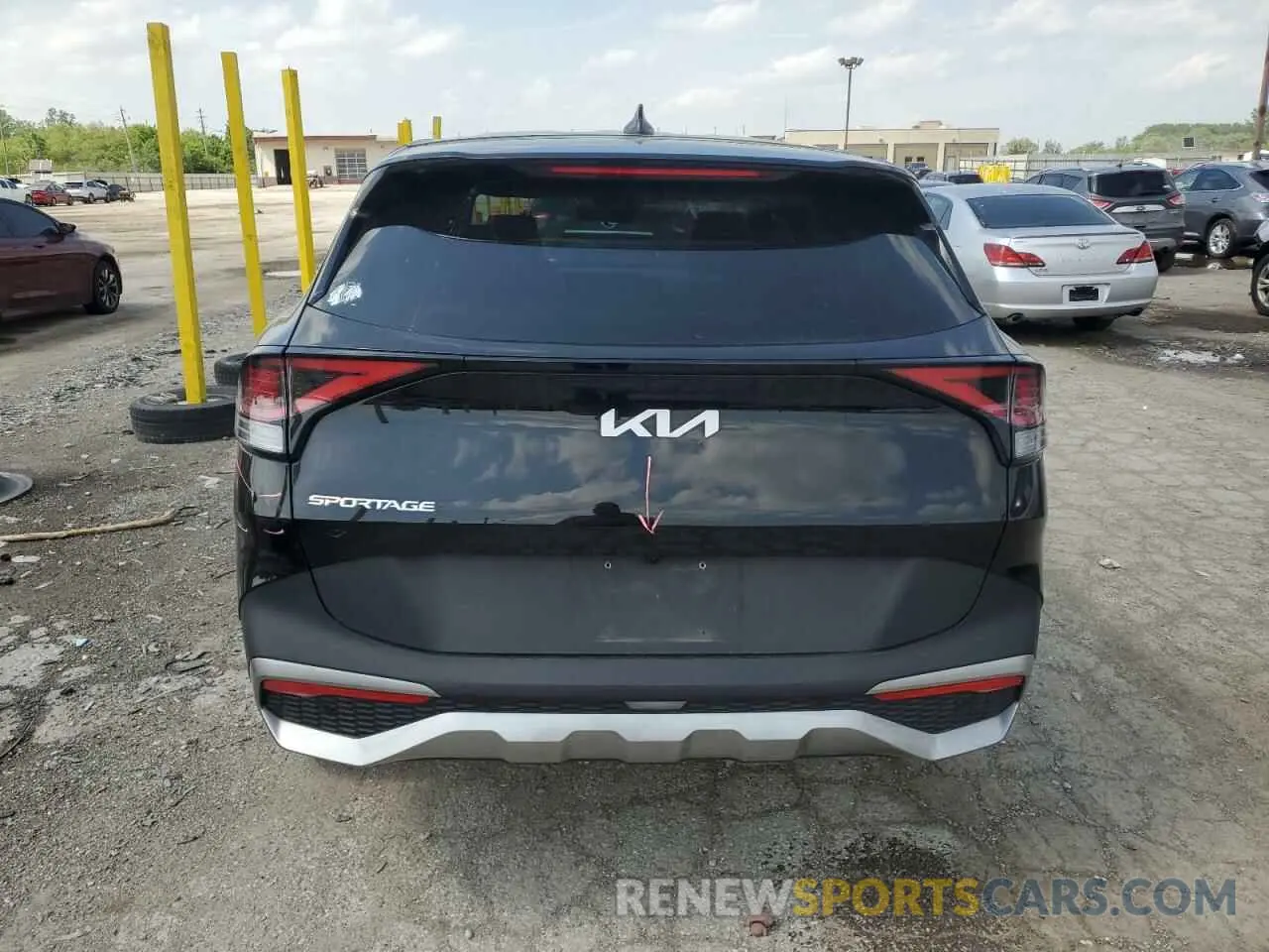 6 Photograph of a damaged car 5XYK33AFXPG026405 KIA SPORTAGE 2023