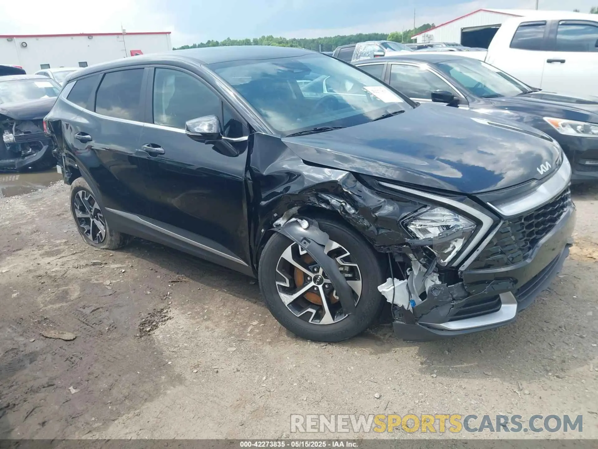 1 Photograph of a damaged car 5XYK33AFXPG034973 KIA SPORTAGE 2023