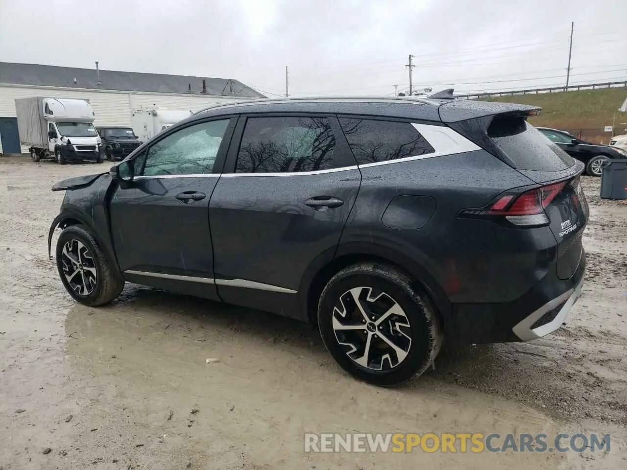 2 Photograph of a damaged car 5XYK3CAF4PG134597 KIA SPORTAGE 2023