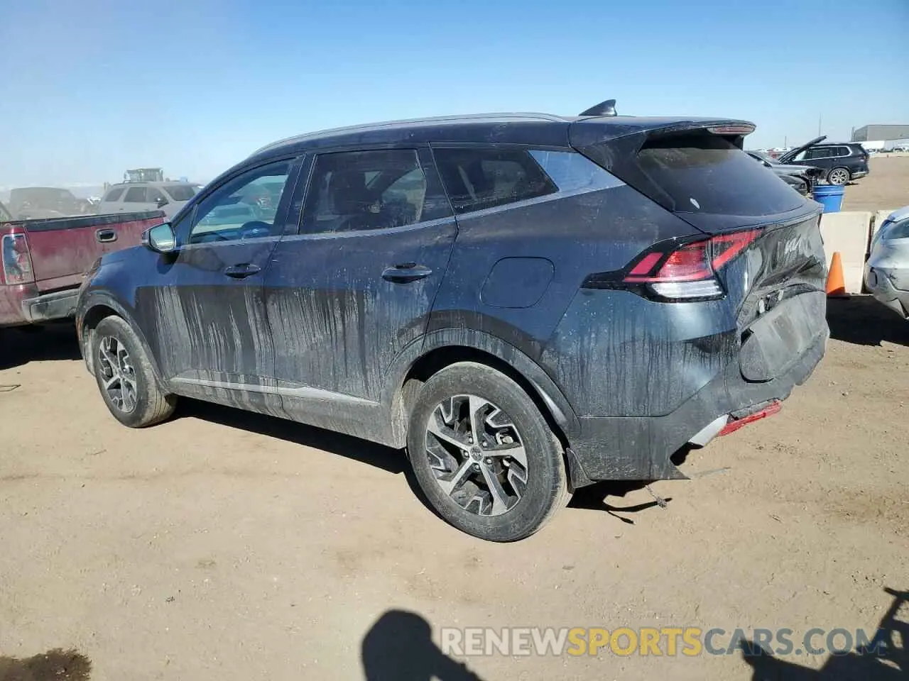2 Photograph of a damaged car 5XYK3CAF5PG122426 KIA SPORTAGE 2023