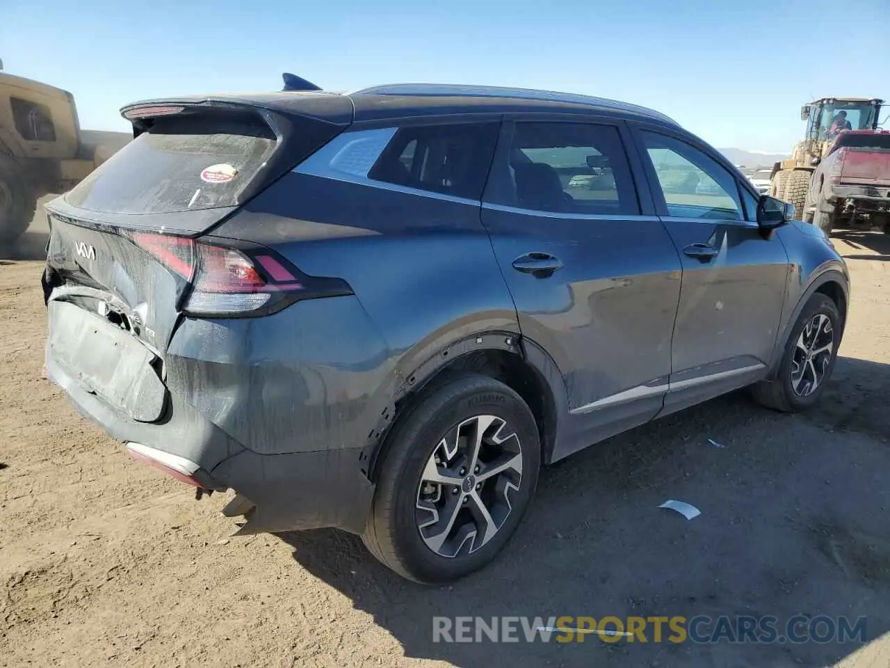 3 Photograph of a damaged car 5XYK3CAF5PG122426 KIA SPORTAGE 2023