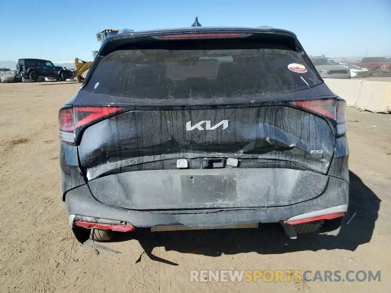 6 Photograph of a damaged car 5XYK3CAF5PG122426 KIA SPORTAGE 2023