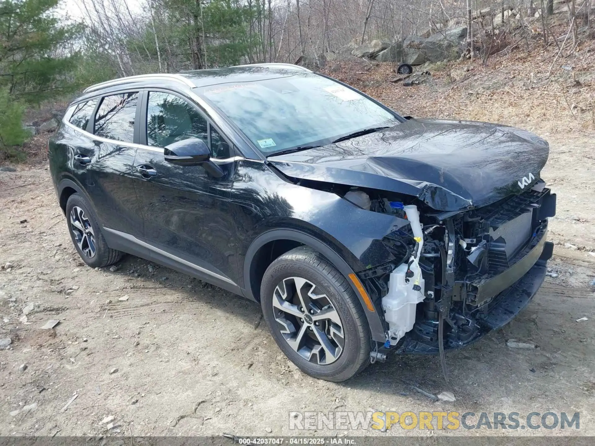 1 Photograph of a damaged car 5XYK3CAF5PG129408 KIA SPORTAGE 2023