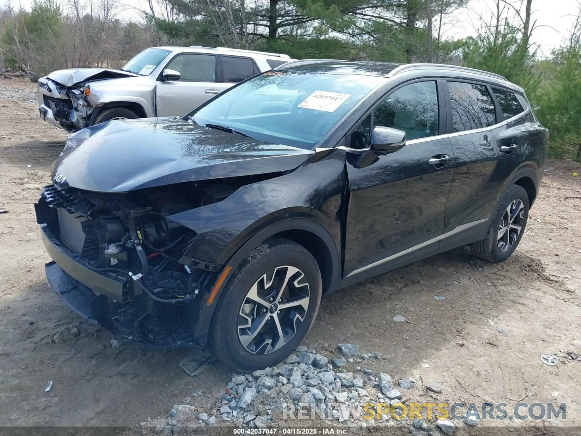 2 Photograph of a damaged car 5XYK3CAF5PG129408 KIA SPORTAGE 2023