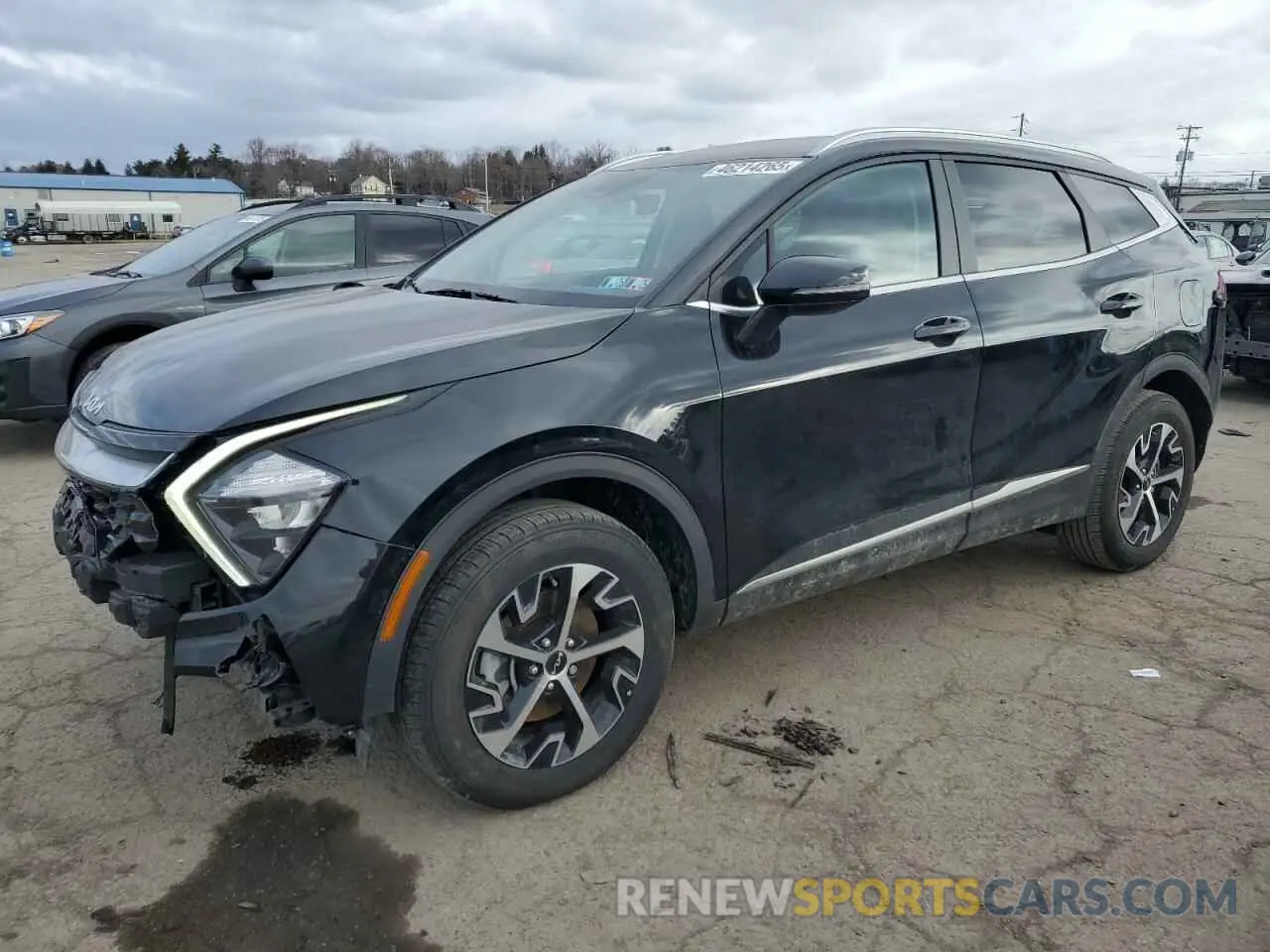1 Photograph of a damaged car 5XYK3CAF5PG138707 KIA SPORTAGE 2023