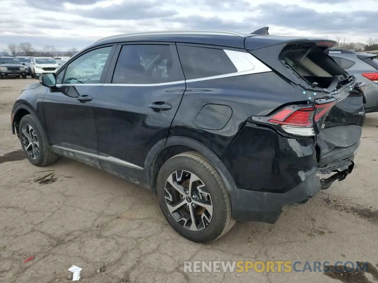 2 Photograph of a damaged car 5XYK3CAF5PG138707 KIA SPORTAGE 2023