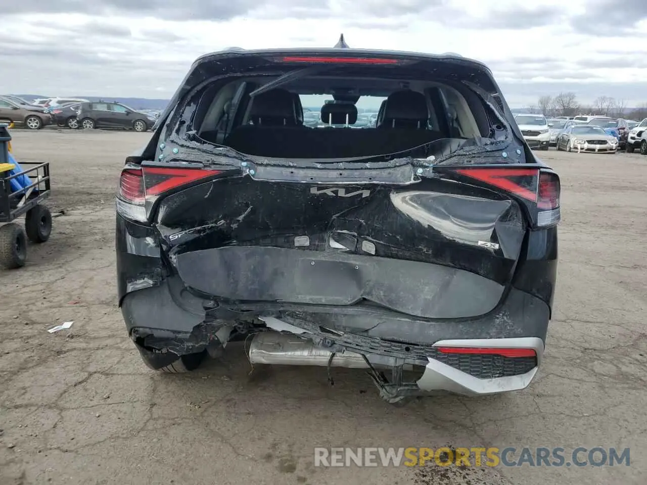 6 Photograph of a damaged car 5XYK3CAF5PG138707 KIA SPORTAGE 2023