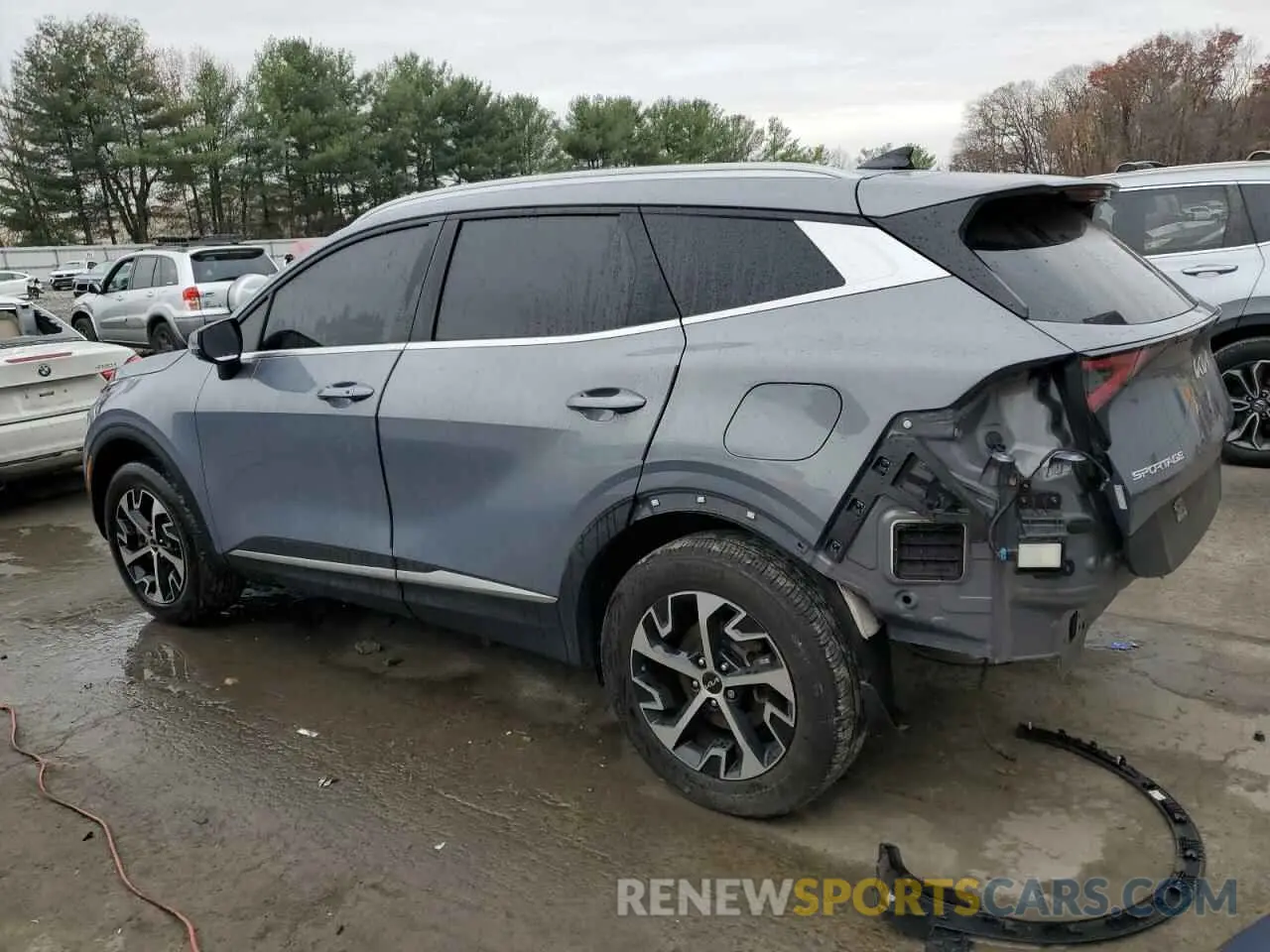 2 Photograph of a damaged car 5XYK3CAF6PG109247 KIA SPORTAGE 2023