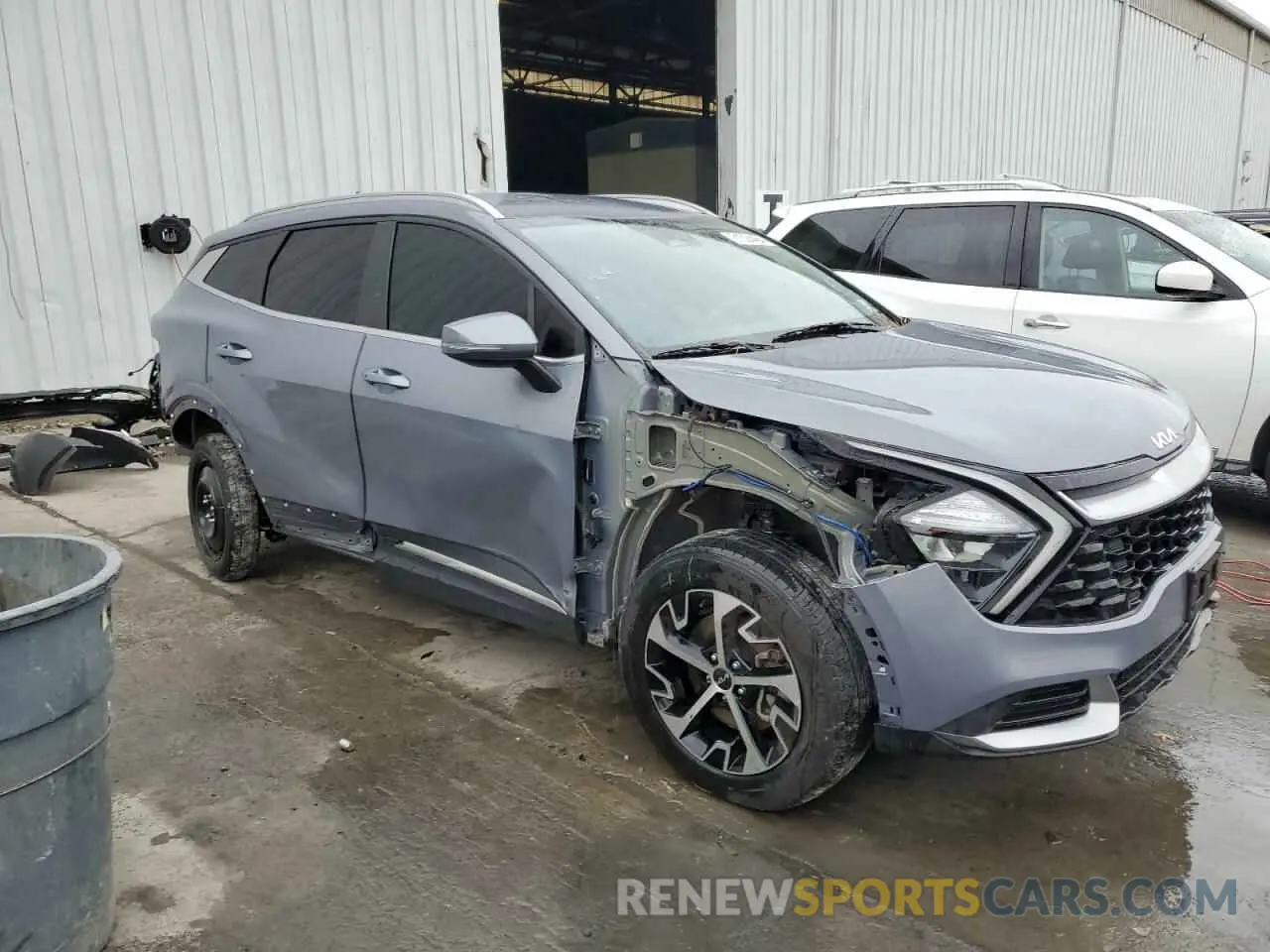 4 Photograph of a damaged car 5XYK3CAF6PG109247 KIA SPORTAGE 2023