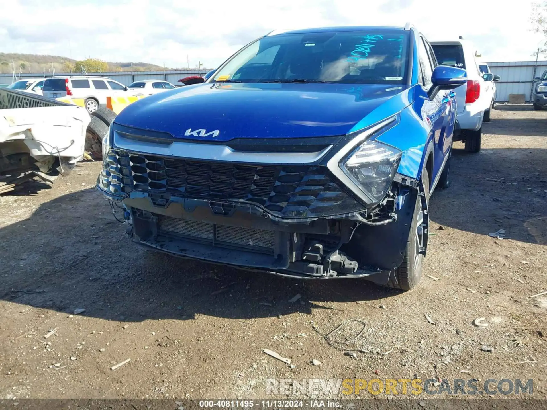 6 Photograph of a damaged car 5XYK3CAF7PG032839 KIA SPORTAGE 2023