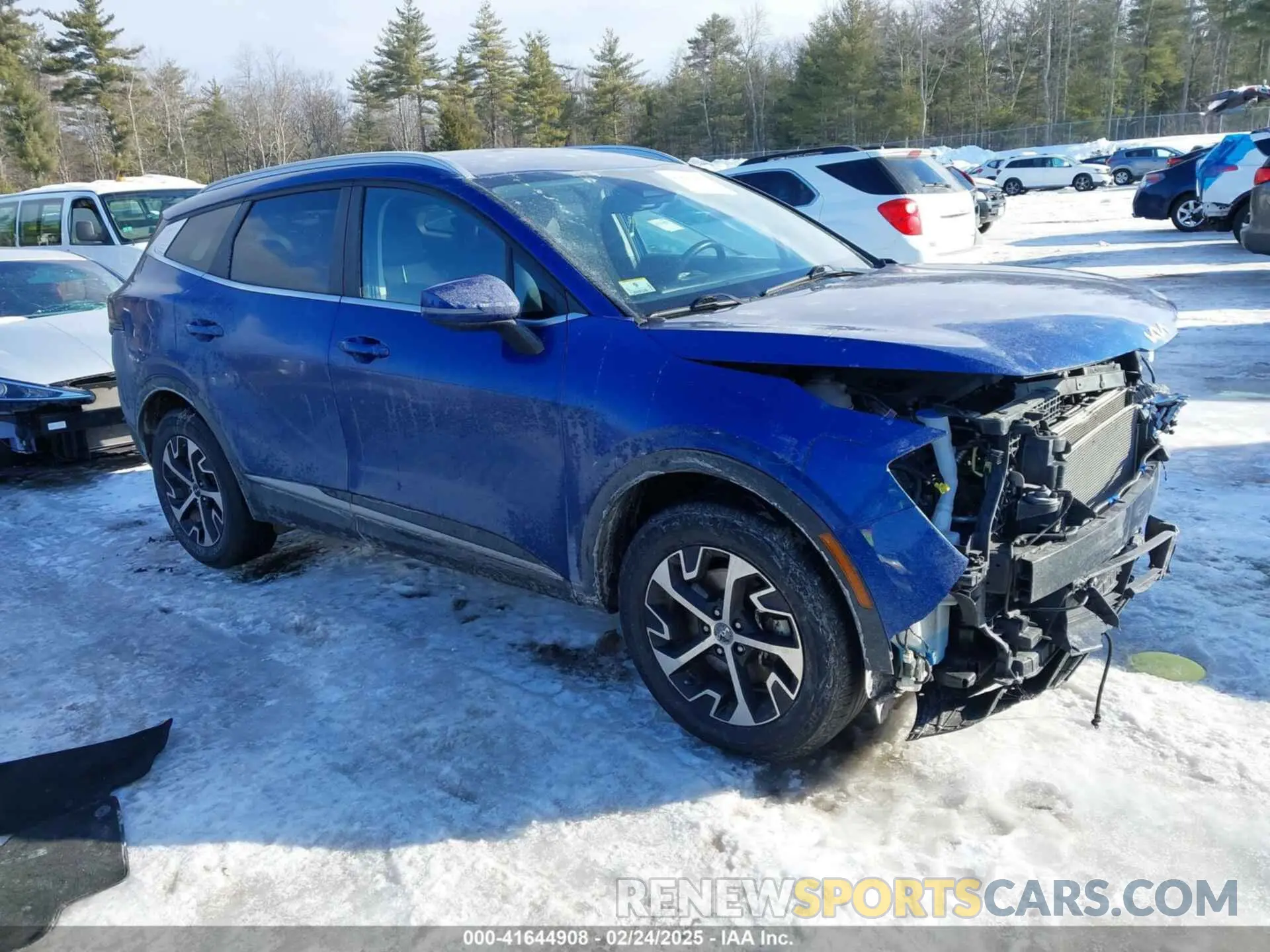 1 Photograph of a damaged car 5XYK3CAF8PG012891 KIA SPORTAGE 2023