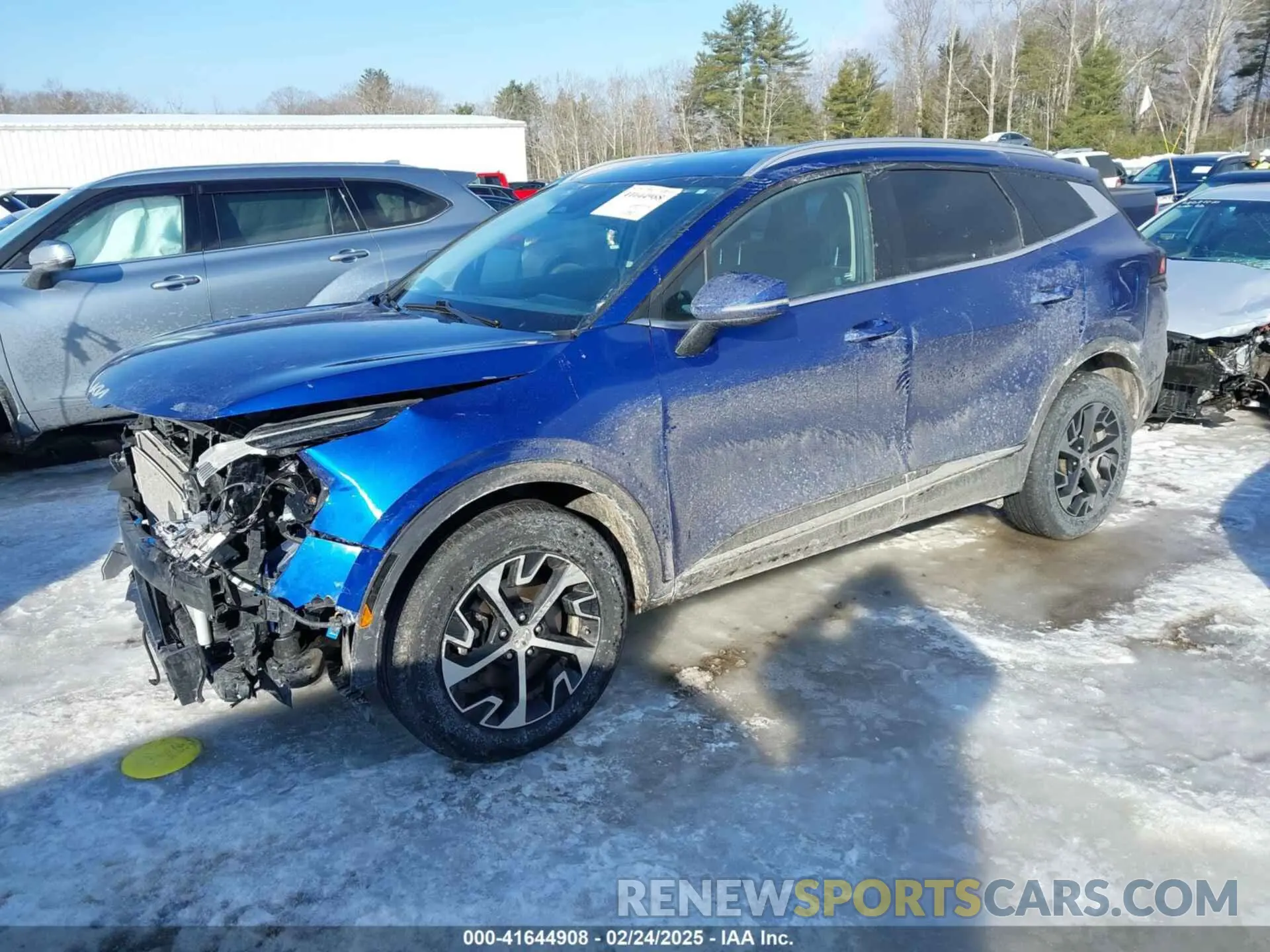 2 Photograph of a damaged car 5XYK3CAF8PG012891 KIA SPORTAGE 2023