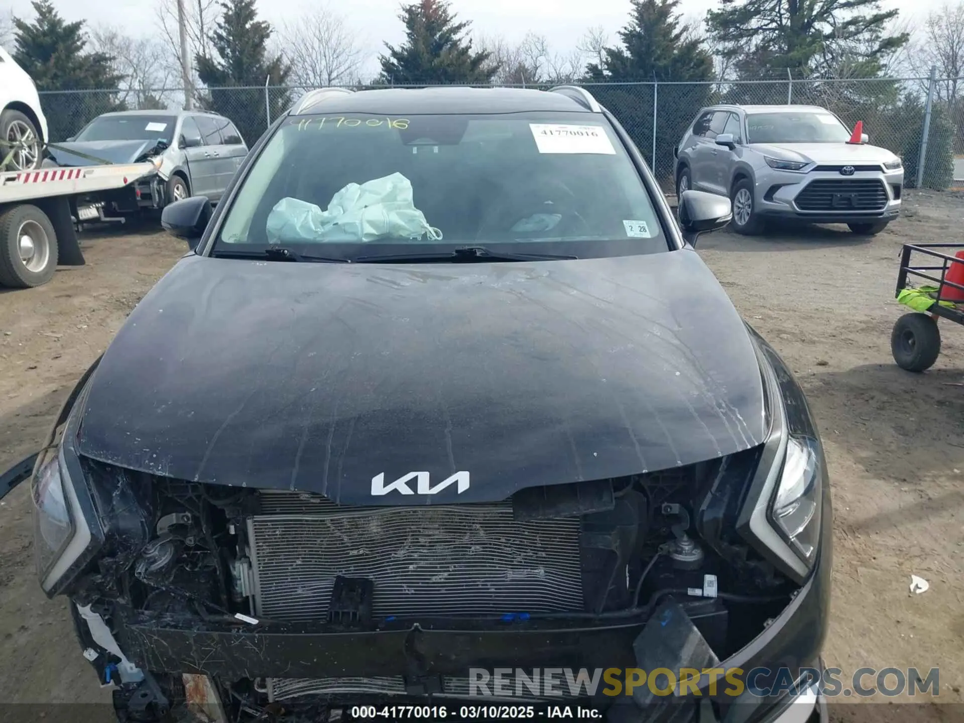 12 Photograph of a damaged car 5XYK3CAF9PG088801 KIA SPORTAGE 2023