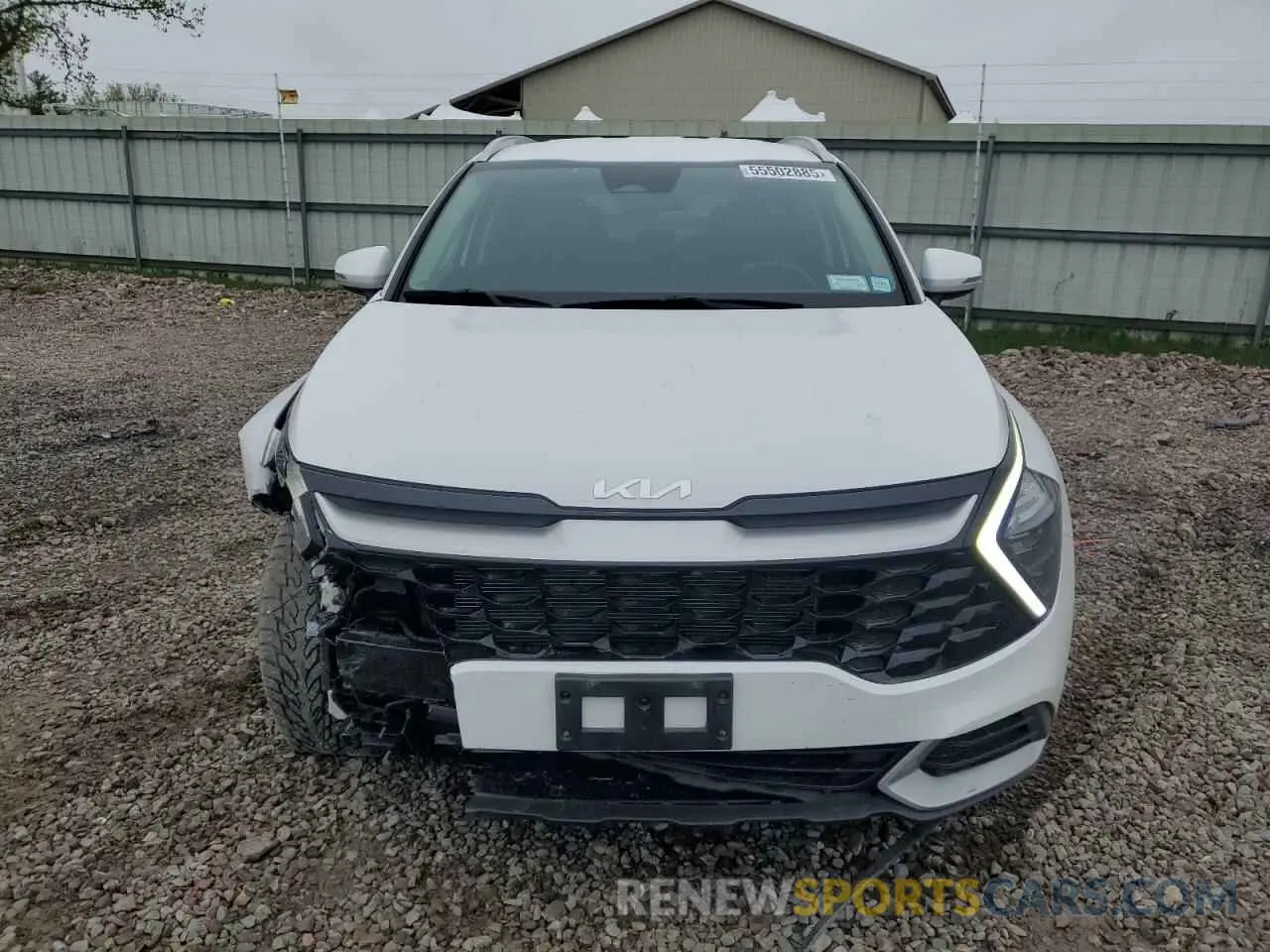 5 Photograph of a damaged car 5XYK3CAFXPG044810 KIA SPORTAGE 2023