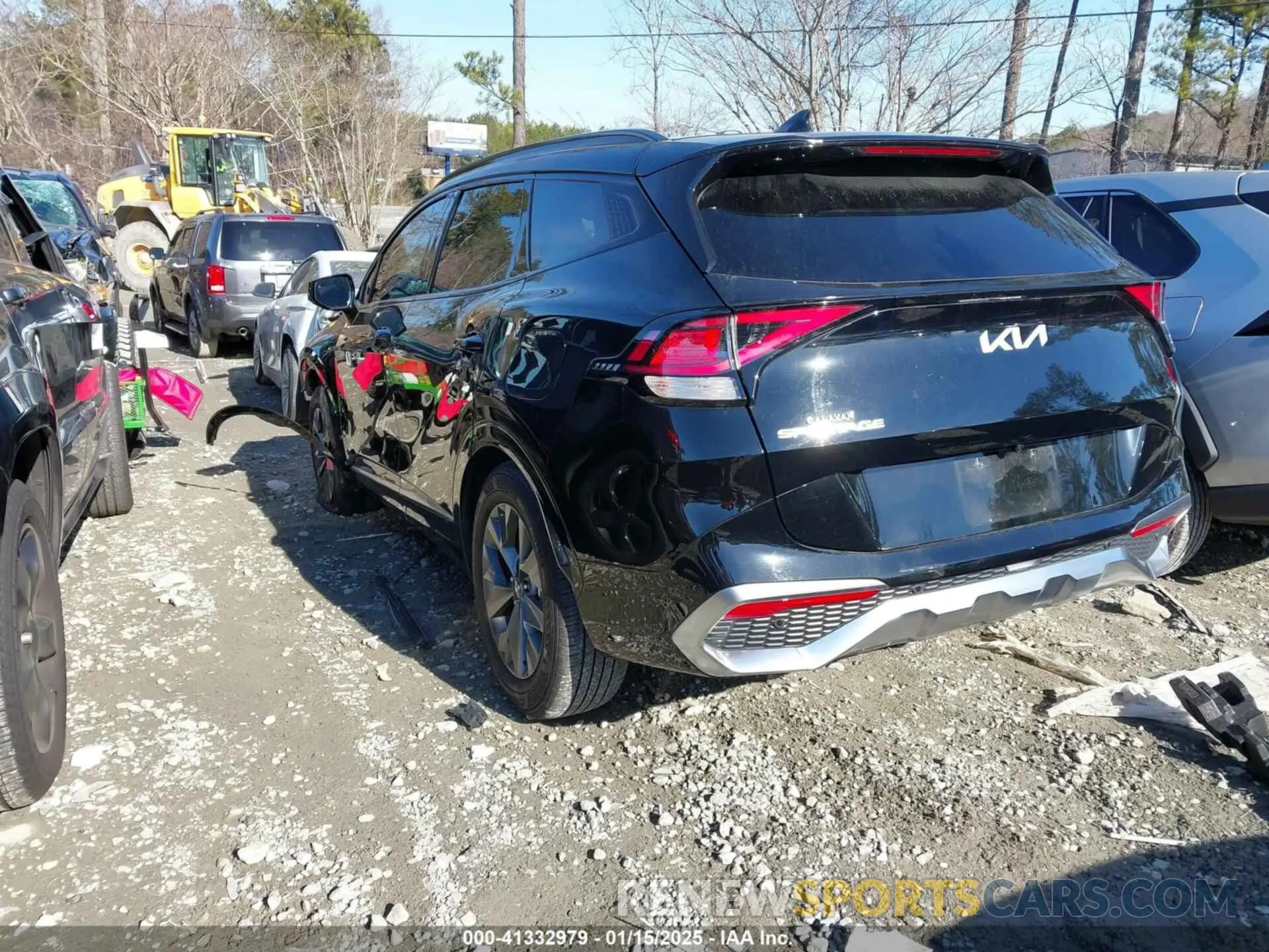 3 Photograph of a damaged car 5XYK43AF0PG112495 KIA SPORTAGE 2023