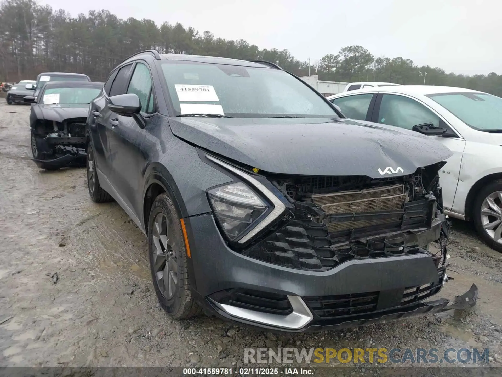 1 Photograph of a damaged car 5XYK43AF1PG024653 KIA SPORTAGE 2023