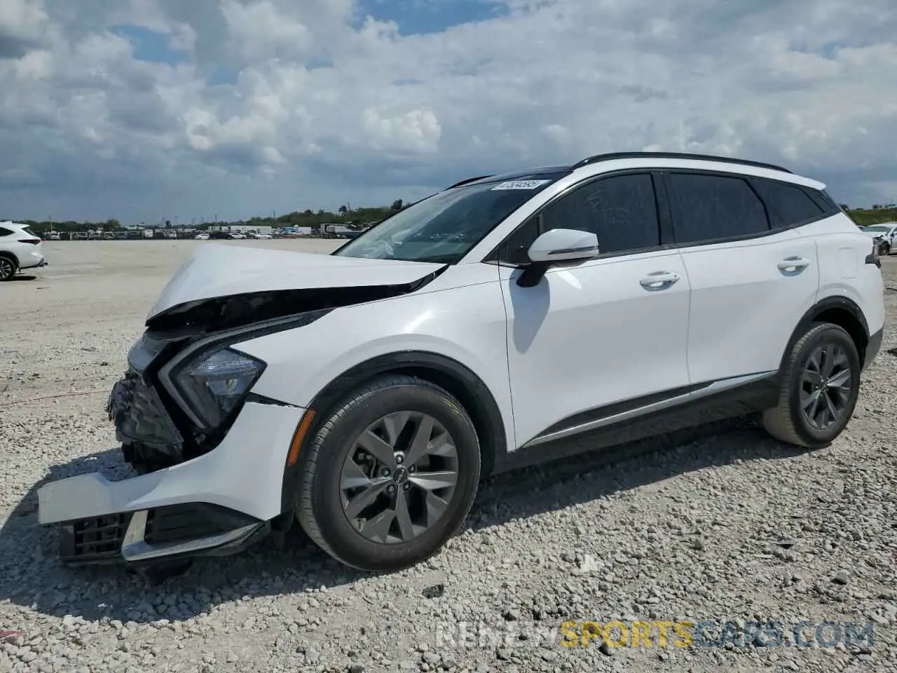 1 Photograph of a damaged car 5XYK43AF1PG044014 KIA SPORTAGE 2023