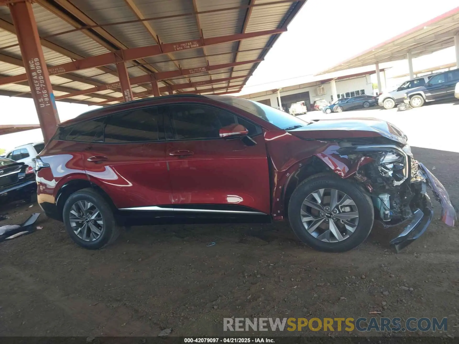 14 Photograph of a damaged car 5XYK43AF2PG079645 KIA SPORTAGE 2023