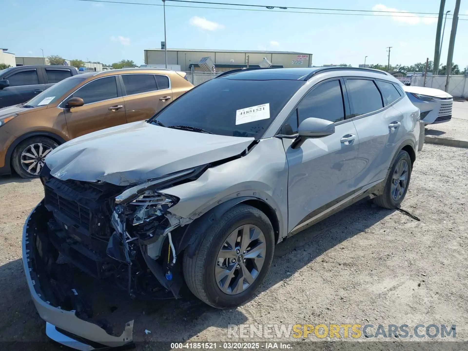 2 Photograph of a damaged car 5XYK43AF3PG047271 KIA SPORTAGE 2023