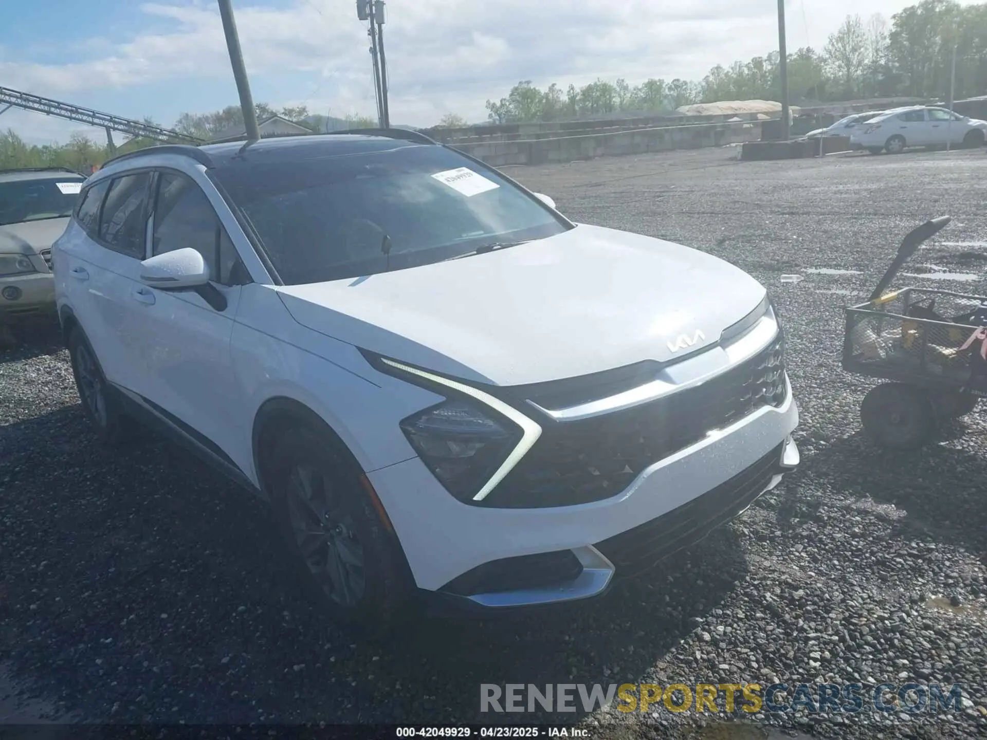 1 Photograph of a damaged car 5XYK43AF3PG052261 KIA SPORTAGE 2023