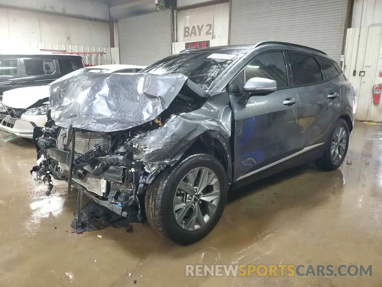 1 Photograph of a damaged car 5XYK43AF3PG057847 KIA SPORTAGE 2023