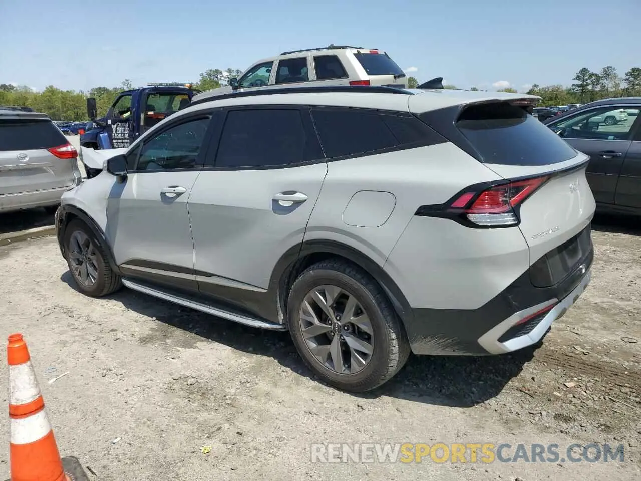 2 Photograph of a damaged car 5XYK43AF5PG088825 KIA SPORTAGE 2023