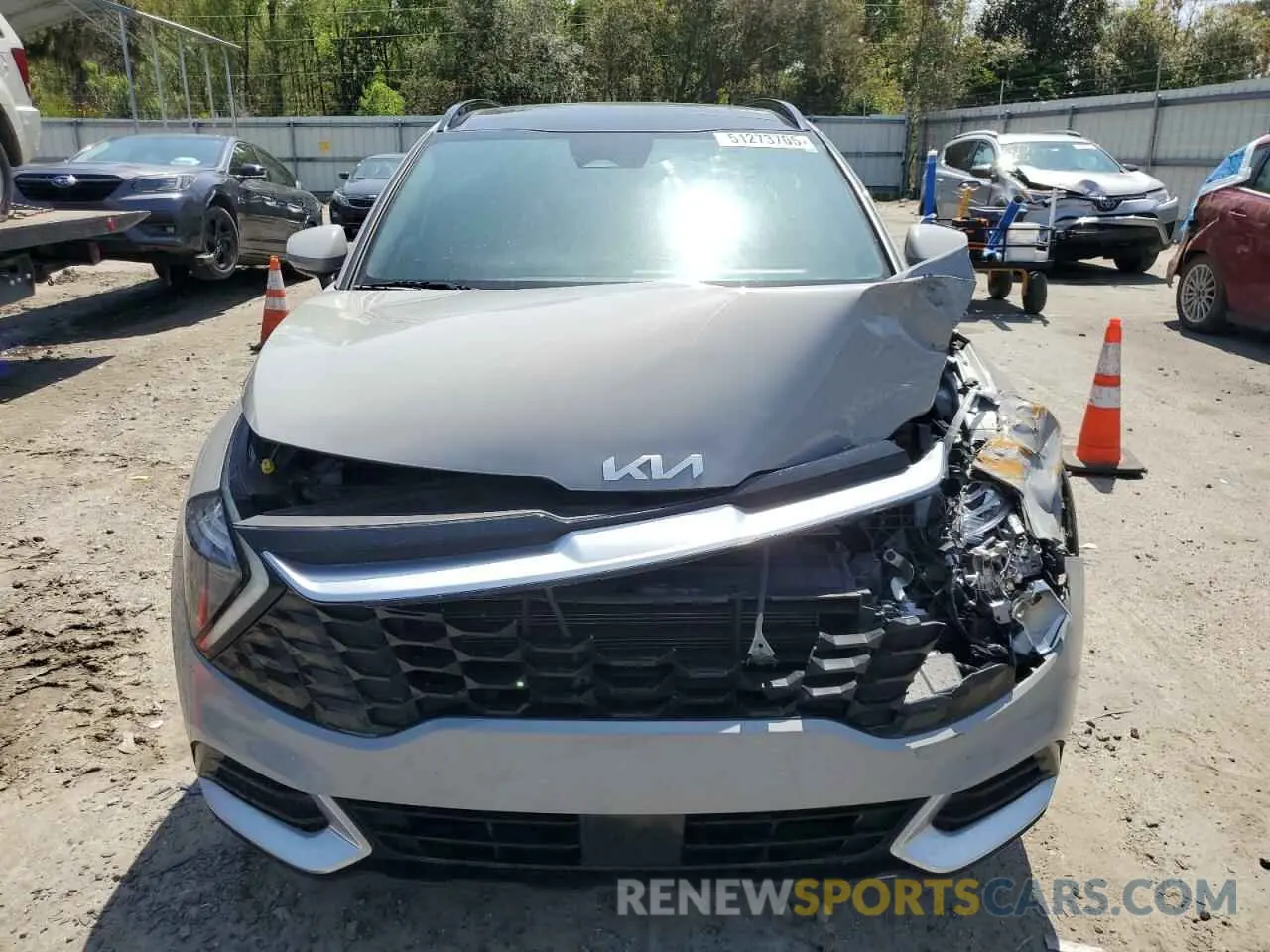5 Photograph of a damaged car 5XYK43AF5PG088825 KIA SPORTAGE 2023