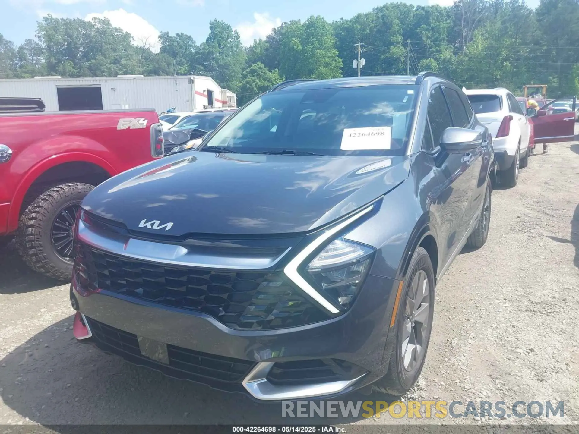 2 Photograph of a damaged car 5XYK43AF6PG045546 KIA SPORTAGE 2023