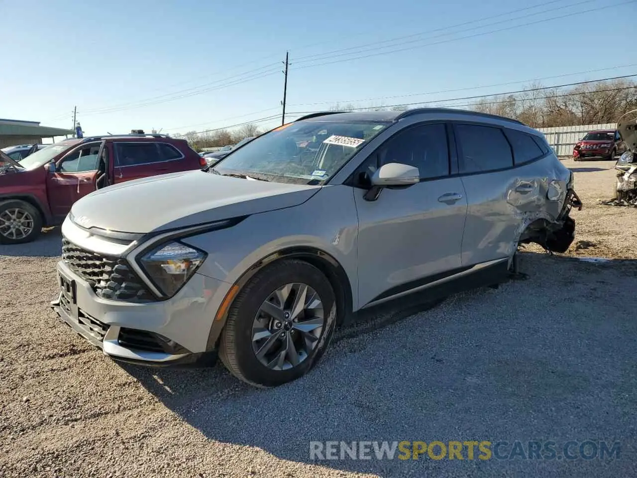 1 Photograph of a damaged car 5XYK43AF7PG127270 KIA SPORTAGE 2023