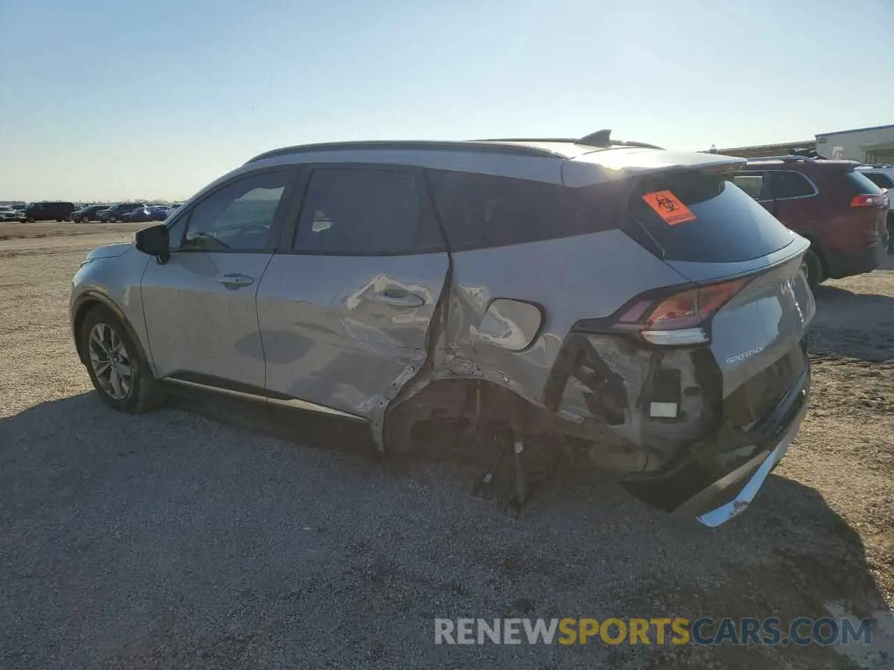 2 Photograph of a damaged car 5XYK43AF7PG127270 KIA SPORTAGE 2023